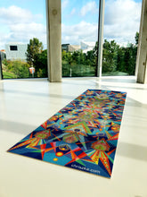 Yoga mat with hand-painted print: Endless Summer - TEMPORARILY SOLD OUT